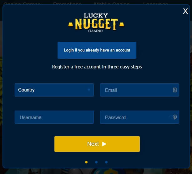 golden nugget online casino sign up bonus
